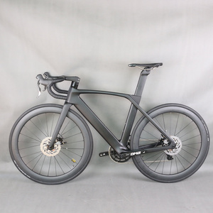 Complete bike New EPS technology Cycling disc brake bike carbon frame Bicycle 700*30C SENSAH Empire Pro 2*12S Groupset  TT-X34