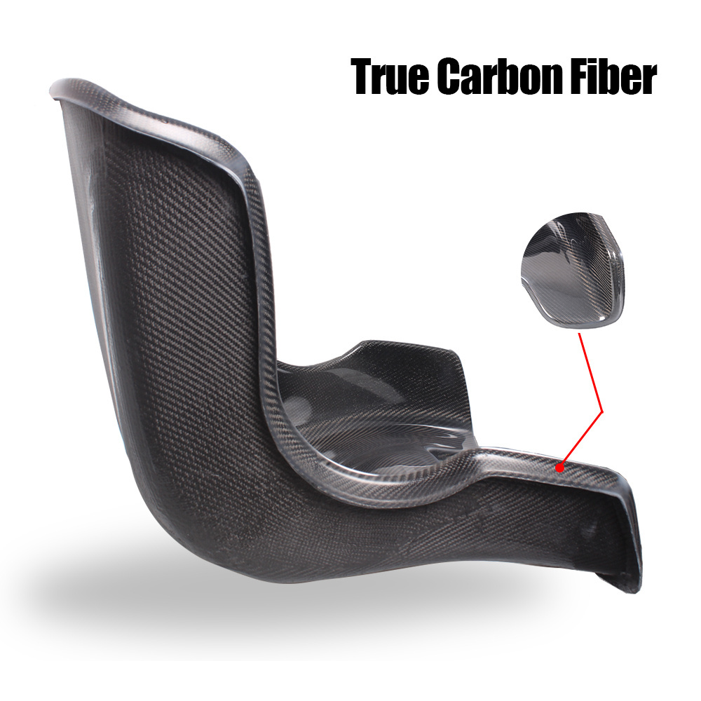 Racing Go Kart Seat Carbon Fibre Kart Seat for Drift Trike Racing Go Kart