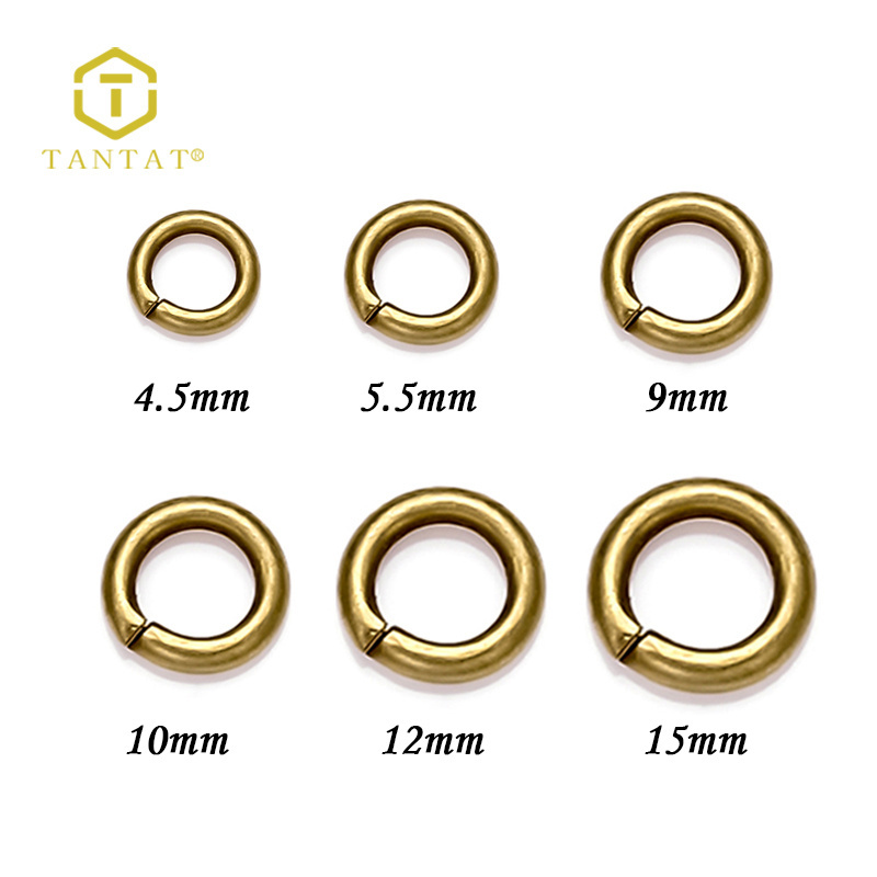 High Quality Stainless Steel 8MM jump rings jewelry components for diy jewelry making