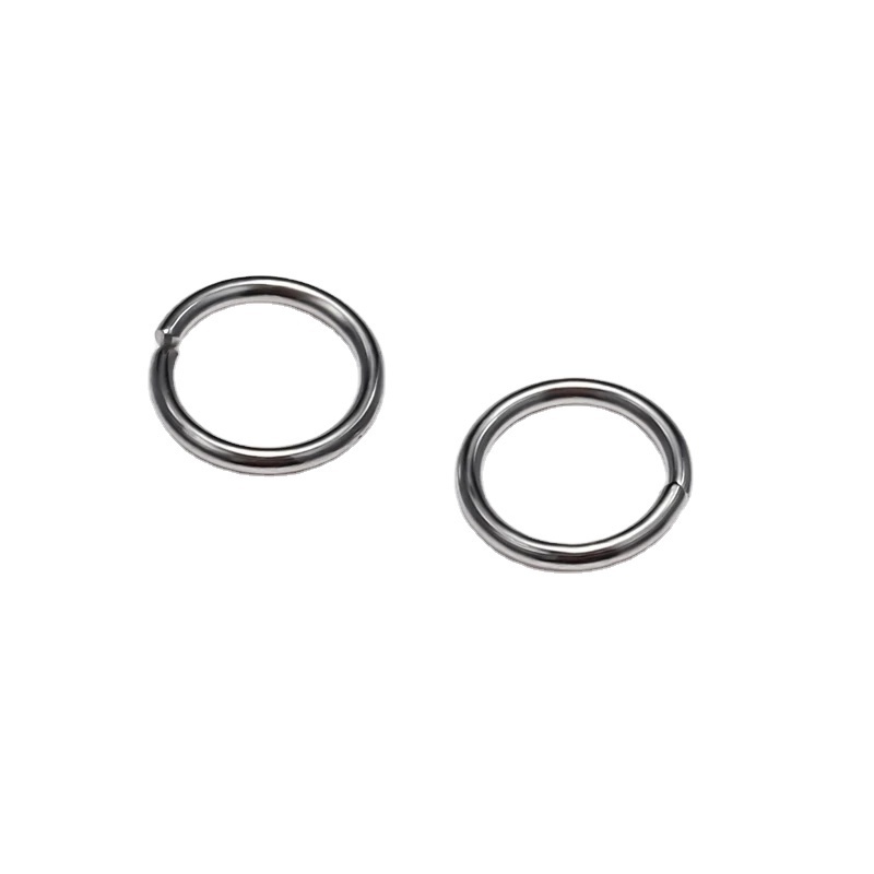 High Quality Stainless Steel 8MM jump rings jewelry components for diy jewelry making