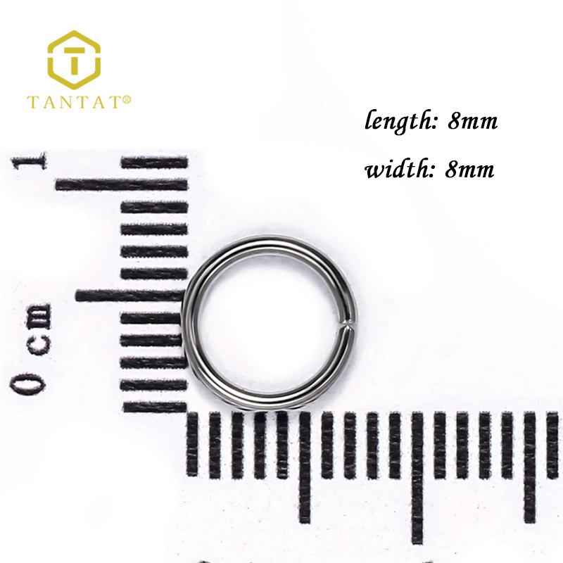 High Quality Stainless Steel 8MM jump rings jewelry components for diy jewelry making