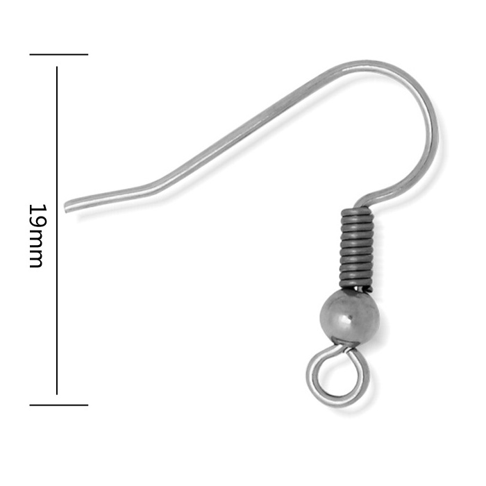 Stainless Steel Fish Hooks Earring Hook For Jewelry Earring Making