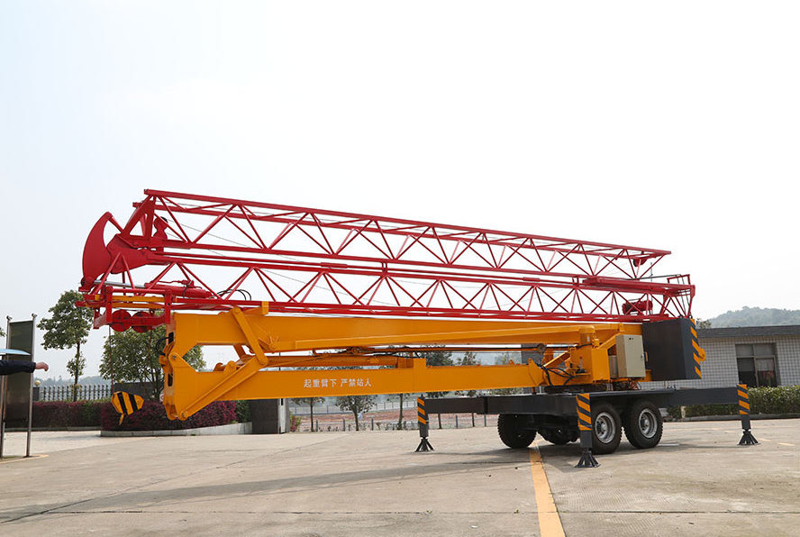 TANT mini folding tower crane 1.0T 1.5T 2T jib crane hoist