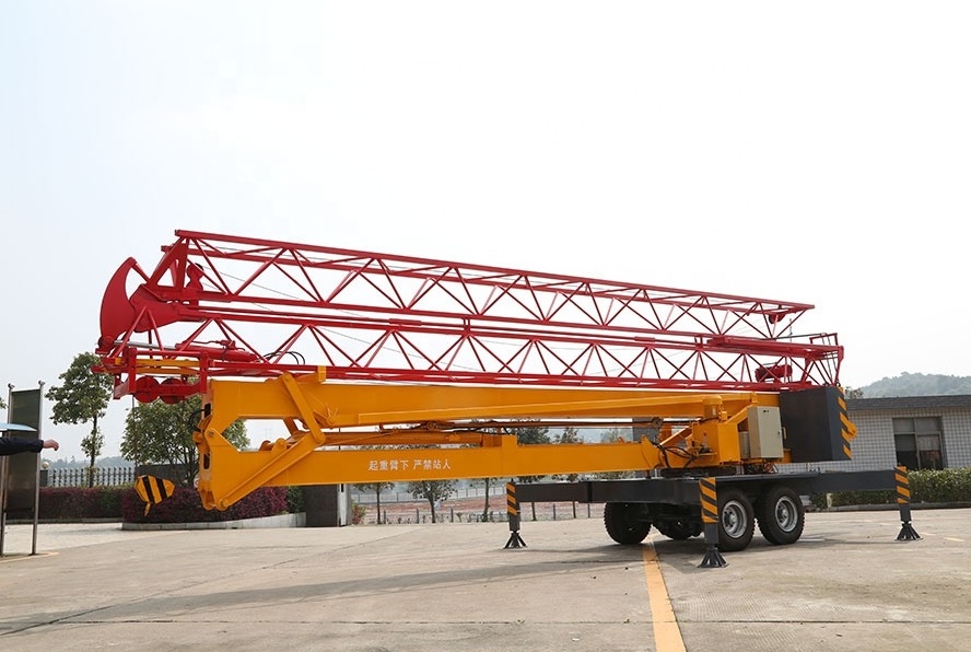 mini hydraulic 80t static tower crane hot sale