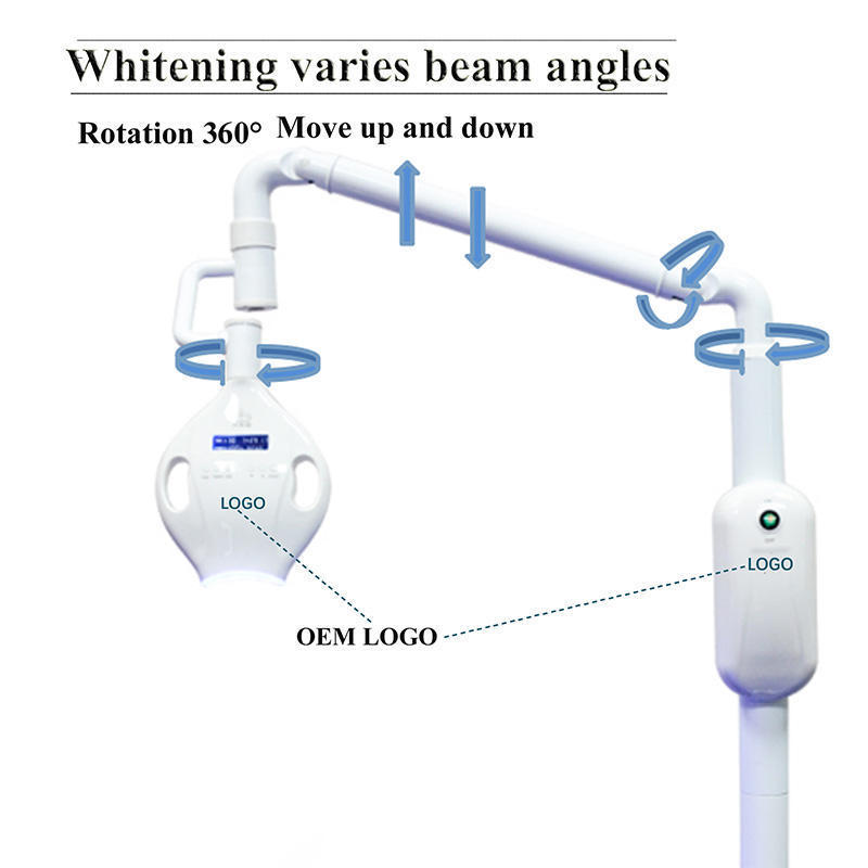 Professional Led Lamp Laser Dental Whitening Teeth Machine Best Sale Supply Dental Oral Care Device Led Cold Light