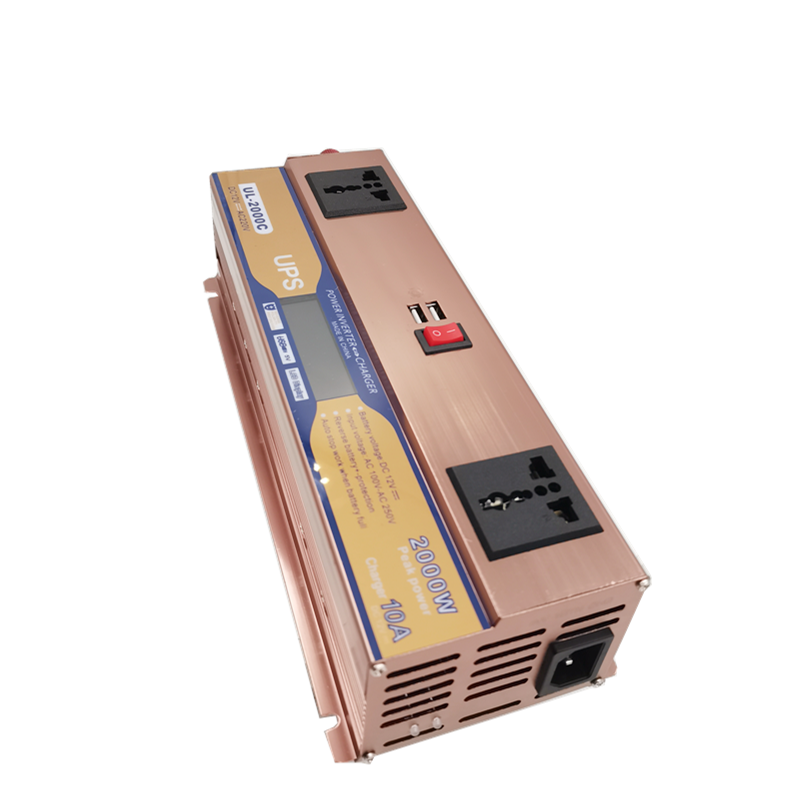 2000W Inverter With Charger Ups Inverter With Charger Dc 12v 24v To Ac 110v 220v 50Hz 10A Charging Function For Household