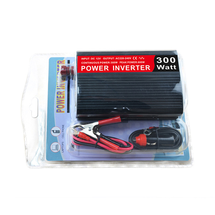 Wholesale High Quality Power Inverter 300w 12V 24v to 110V 220v Modified Sine Wave For Rechargeable