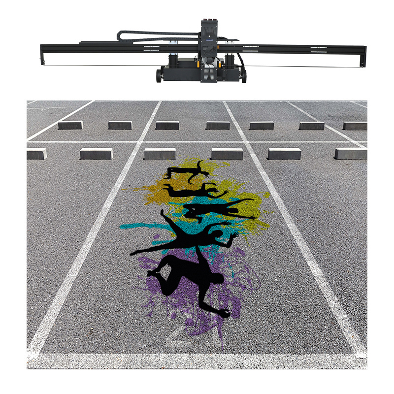 TANYU Ground Floor UV Printer graffiti Mural Parking space floor printing machine