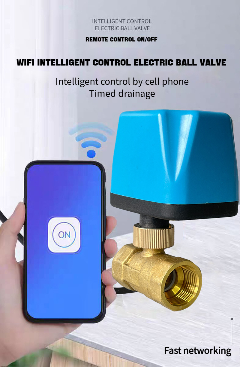 Tuya Smart Wireless WiFi Water Valve /Gas Valve Controller Intelligent Compatible with Alexa Google Home