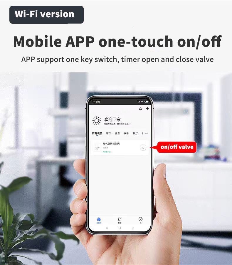 Tuya Automatic Smart Wifi Controller Mobile APP Remote Control Electric Valve Compatible with Alexa Google Home