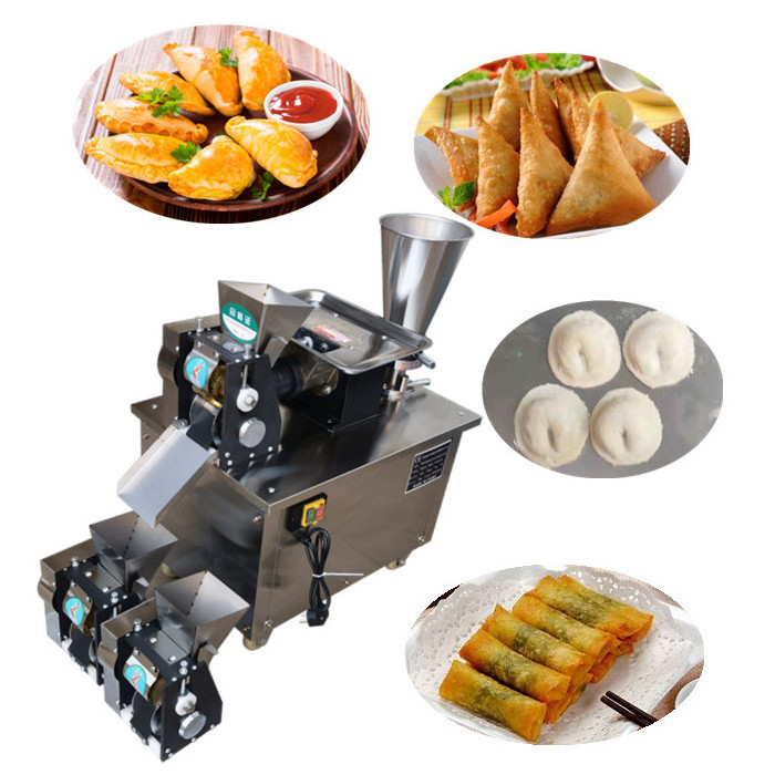 2023 automatic maquinas para hacer empanadas ravioli gyoza maker samosa folding machine big pierogi dumpling making machine sale