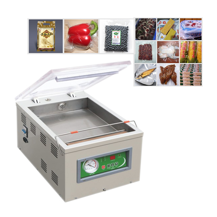 DZ-400 industrial packing vacuum machine package automatic vacuum sealer machine commercial wet dry food vacuum sealing machine