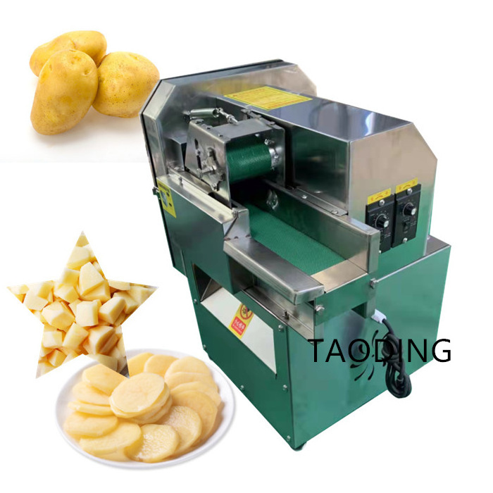 convenient electric	make vegetable cut machine	cabbage slicer produce Potato household	horizontal dicing  cube cutter cooked