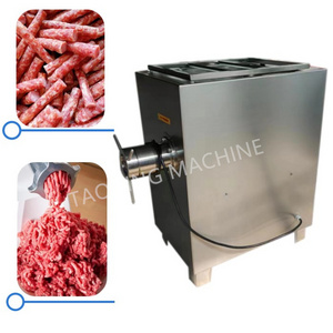 Bangkok industrial fresh meat mincer bone electric frozen beef block meat grinder sus304 commercial beef Meat Grinding Machine