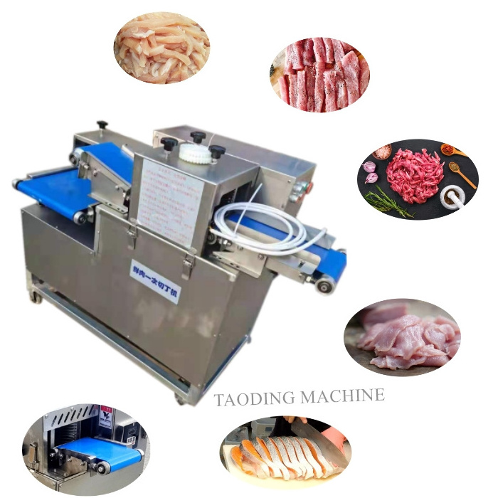 commercial Second dicing	reduce the number of manual slitting	meat dicing machine	beef slicer machine	food slicer