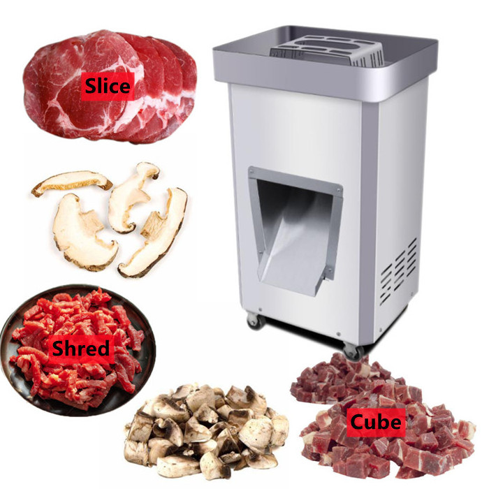 High performance	cooked meat slicing machine	meat slicer 110v	machine thin slices meat machine for plant