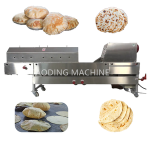 Customizable size commercial tandoori roti maker machine	naan making machine	paratha pita bread making machine