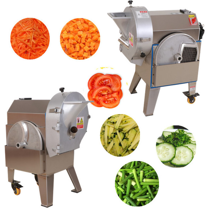 Stainless steel vegetable cutter onion dicer machine cucumber commercial potato slicer machine vegetable cube cutting machine