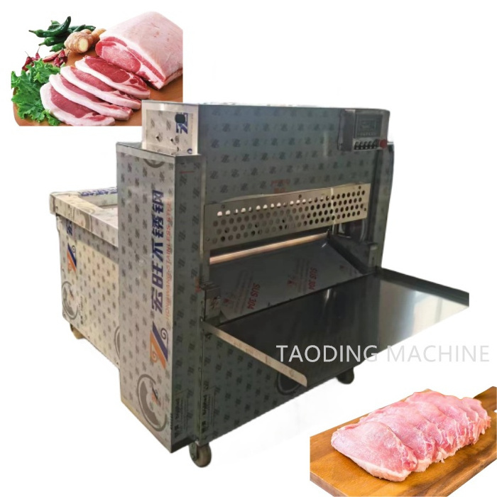 Factory direct sales	used meat cutting machine	band saw meat cutting machine	Fatty meat	slicer	chicken breast slicer