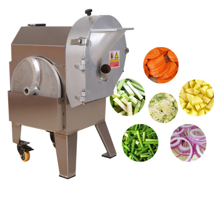 Efficient  Electric	multi purpose vegetable slicer	electric vegetable and fresh dicer	cut vegetables processing line