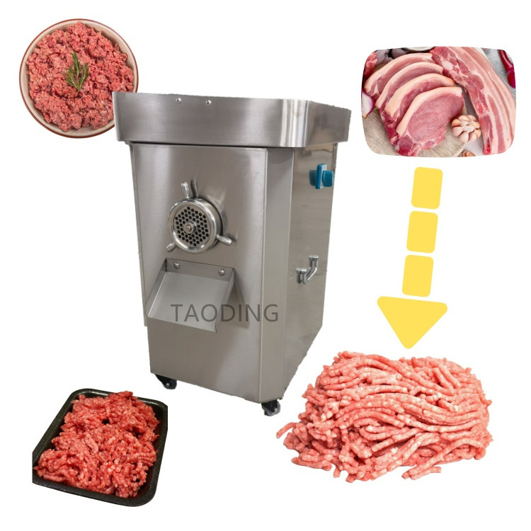 32/42/52 Industrial fresh meat grinders mixer commercial beef pork Meat grinding equipment electric frozen meat mincer machine