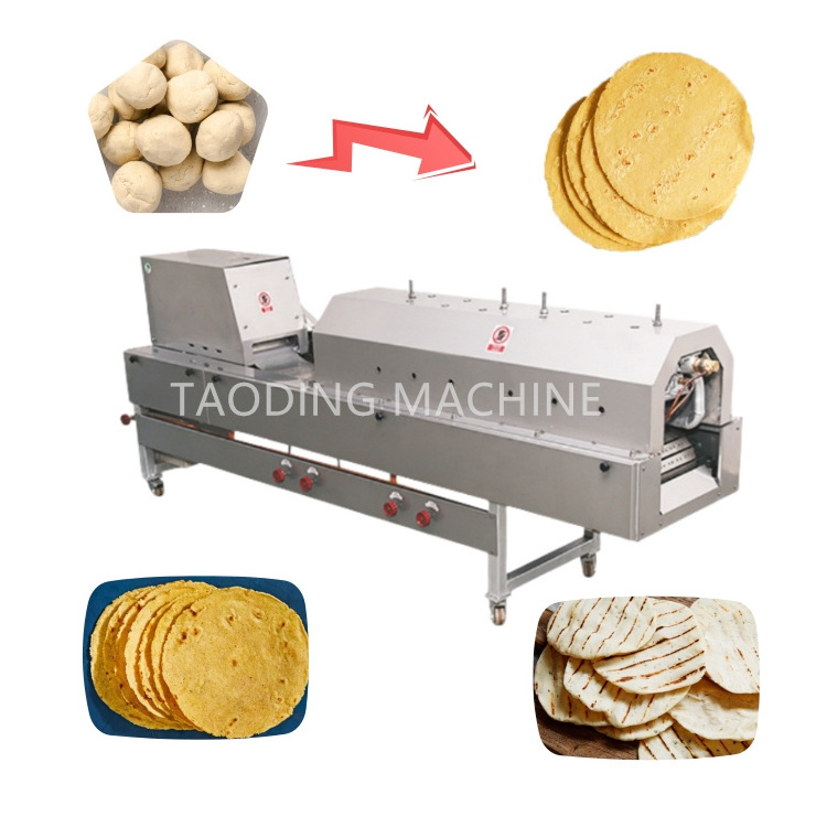 Customizable size commercial tandoori roti maker machine	naan making machine	paratha pita bread making machine