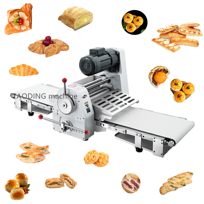 United States dough sheeter machine pizza dough roller laminadora de masa para croissant bakery puff pastry making machine