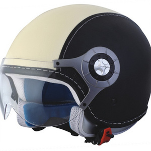 ABS cheap half face Dot Certificate motorcycle helmet for man and woman