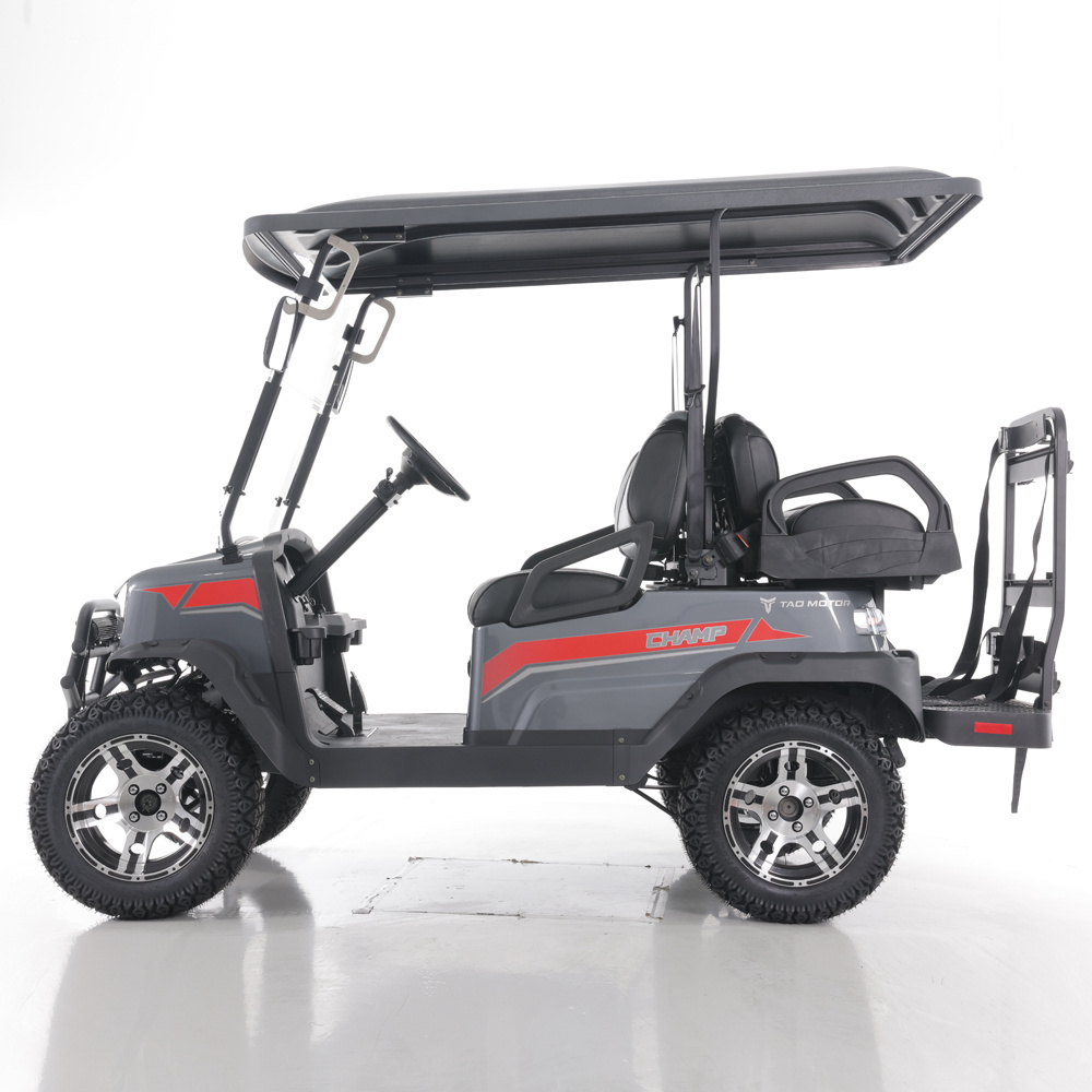 Tao Motor Seater Golf Carts Travel Electric Grocery Cart Electric Scooters 2023 New Chinese 48V 4 Wheel 4 3 - 4 4 People 48V 5KW