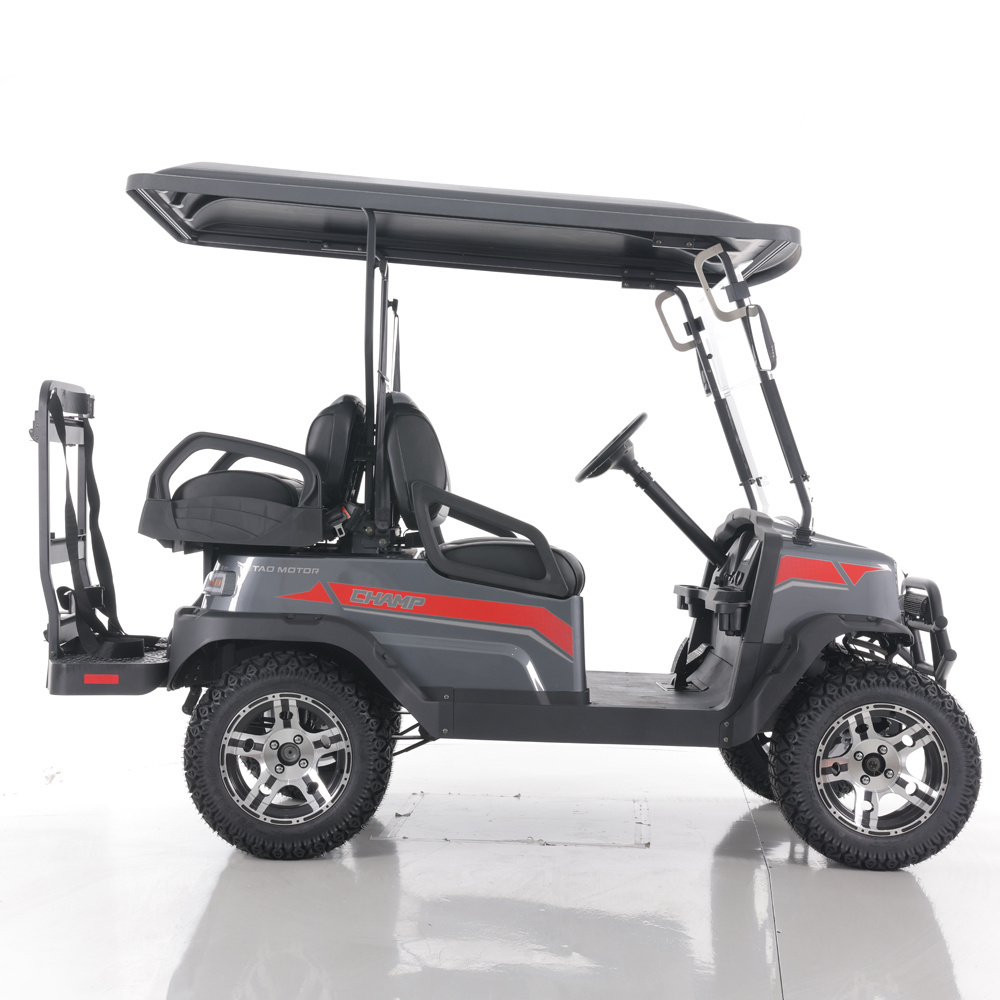 Tao Motor Seater Golf Carts Travel Electric Grocery Cart Electric Scooters 2023 New Chinese 48V 4 Wheel 4 3 - 4 4 People 48V 5KW