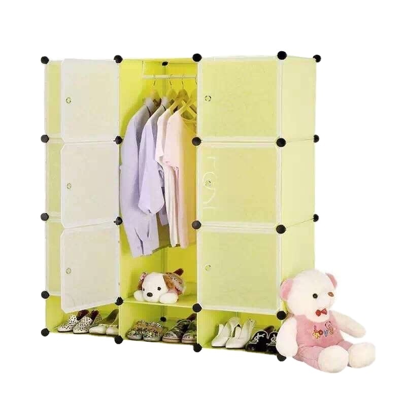 9002  Multi layer wardrobe with shoe rack transparent plastic acrylic box a variety of patterns self-assembled shoe rack