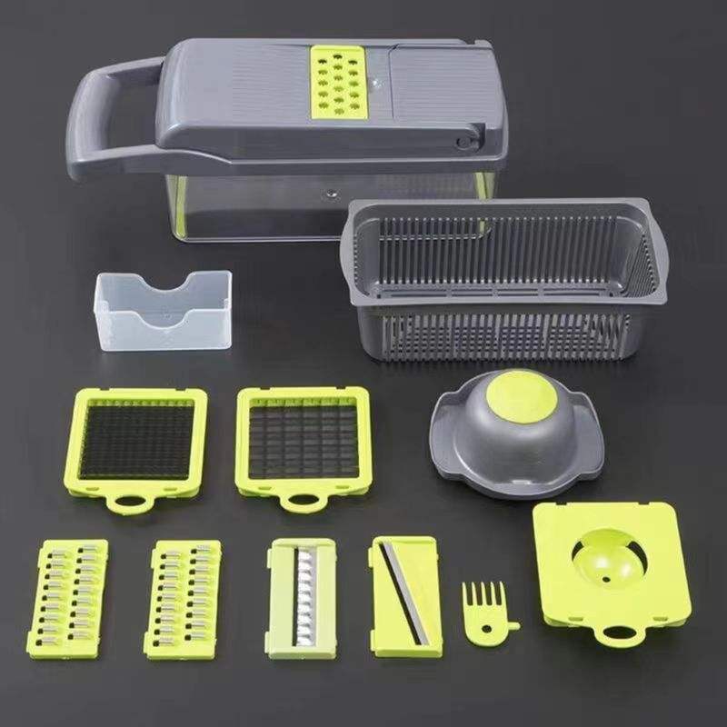 Amazon hot selling kitchen good helper food chopping machine onion vegetable chopping machine slicer multi-function cutter