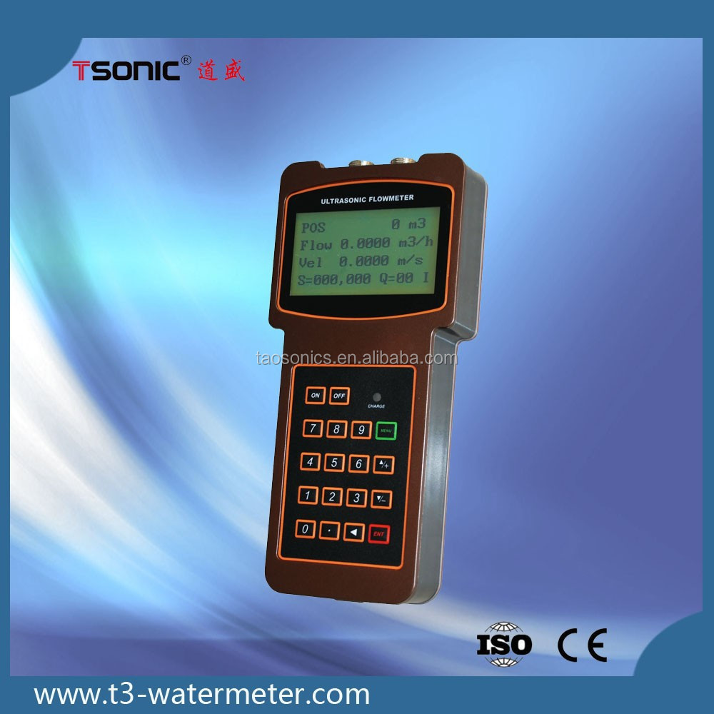 TSONIC Handheld Ultrasonic Water Flow Meter Manufacturers