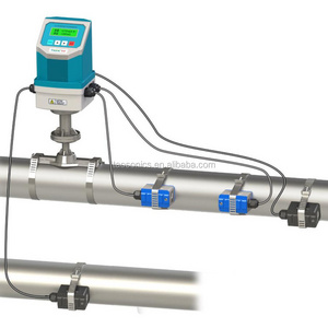 TSONIC Modbus Wireless Flange Type Oil Ultrasonic Water Flow Meter Transmitter TUF-2000F2