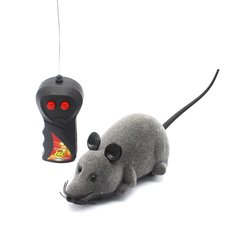 New arrival Funny Chasing Electric Kitten Toy Simulation Electric Mouse cat toy Remote Control Toy for Cats