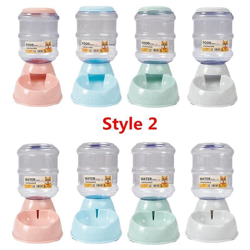 Amazon's best selling custom pet water dispenser dog feeder multi-color water bowl pet products