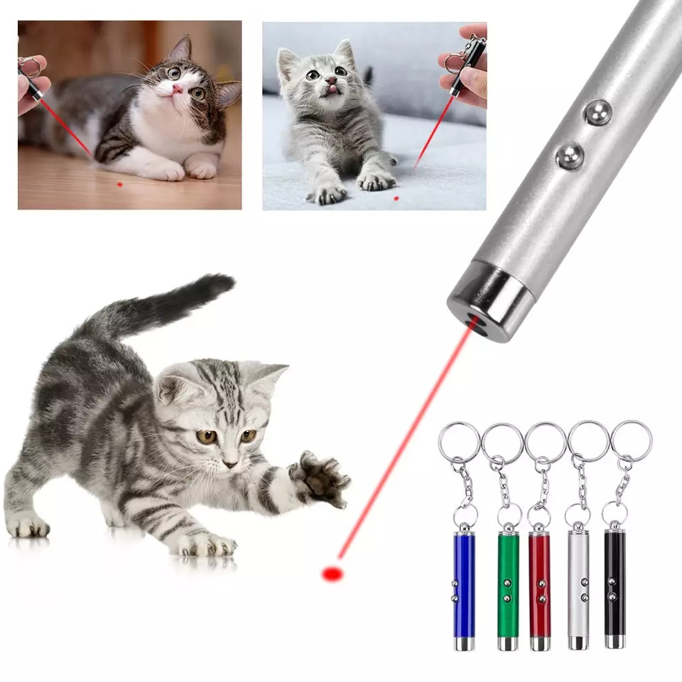 Led Light Electronic Infrared Cat Laser Toy Portable Laser Pointer Pen Cat Toy Laser Pointer