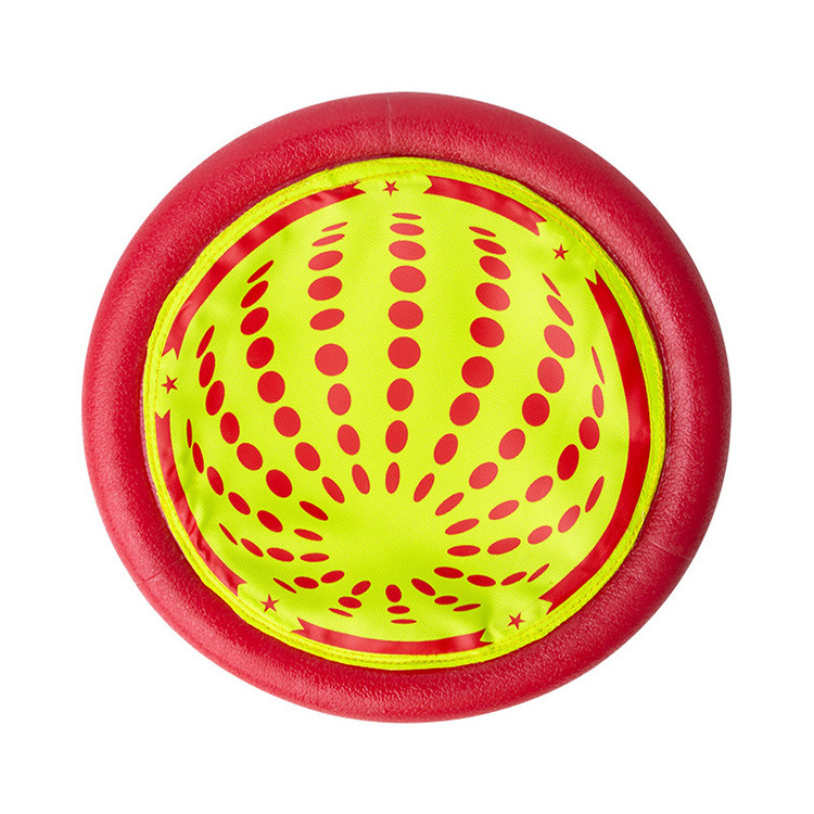 Custom Outdoor Dog Interactive Oxford Cloth Outdoor Dog Interactive Oxford Cloth Toys Spin Flyer Dog Toys Flying Discs