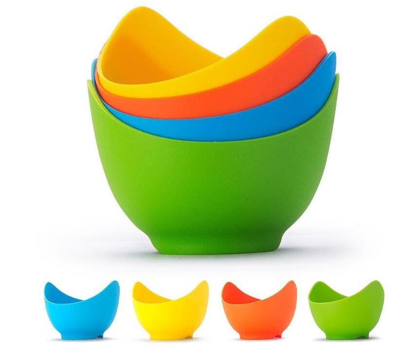 T1456 4pc Silicone egg steamer non-stick Silicone egg cooker silicone egg cup