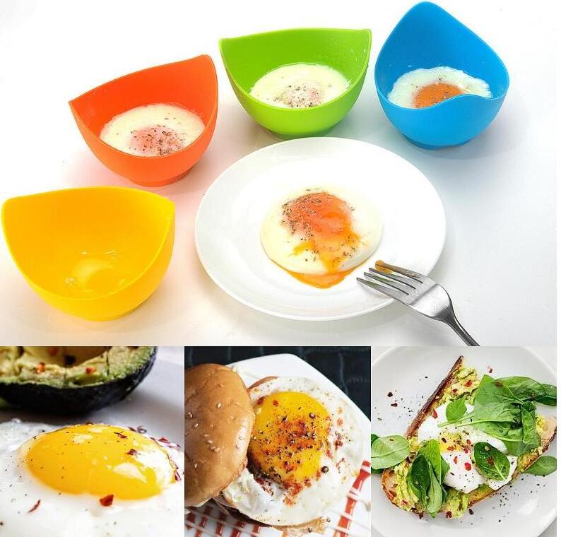 T1456 4pc Silicone egg steamer non-stick Silicone egg cooker silicone egg cup