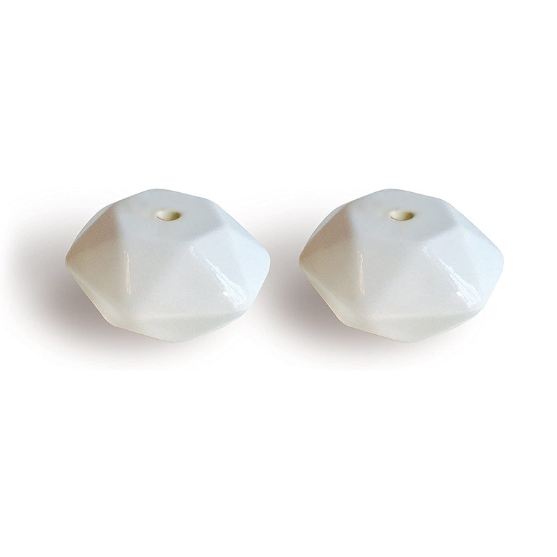 TAOXIN Modern Ceramic Candle Holders for Tiny Tapers, White Ceramic Holders for Slim Taper Candles