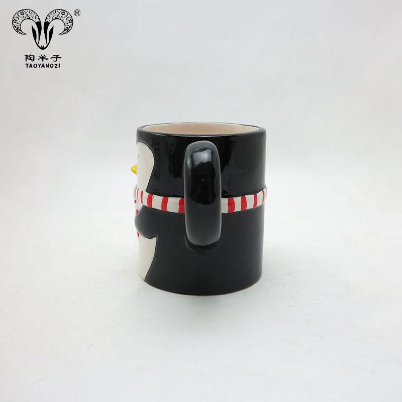 Ceramic Santa Claus Penguin Snowman Christmas Mugs Wholesale