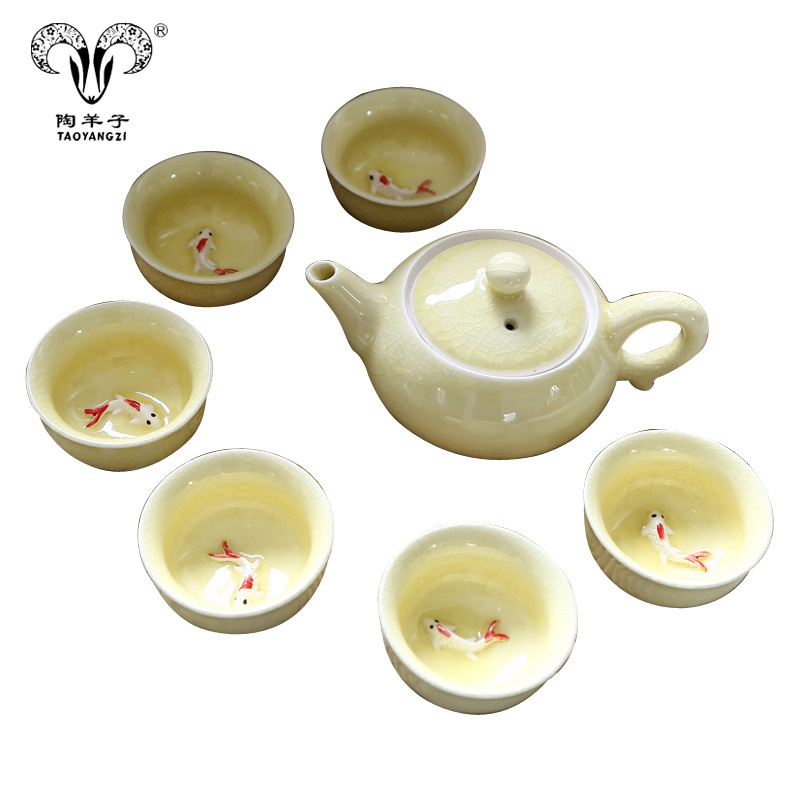 Japan Styles A Whole Set Ceramic Tea Sets Cup A Tea Pot with Four Cup Ceramic Coffee Tea Cup and Mugs Set