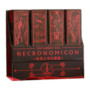 Divination Tool Forecasting Cards Game Set Board Game Custom Printing Gaming Cards Deck Box Cthulhu NECRONOMICON Tarot Cards