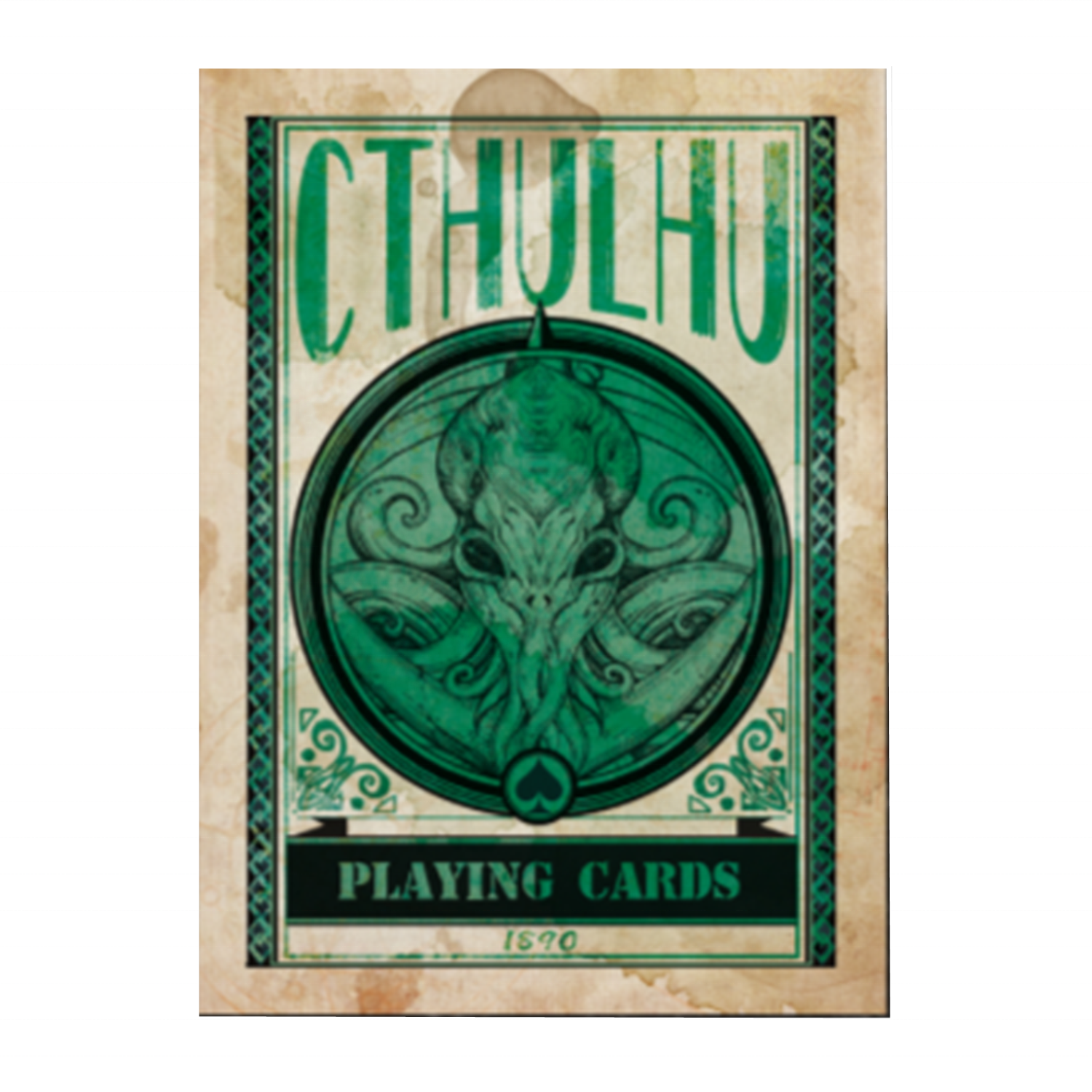 Collectible Playing Cards Deep Diver Charmouth Book of the Dead Custom Printing Game Cards Board Game Cthulhu Poker sample