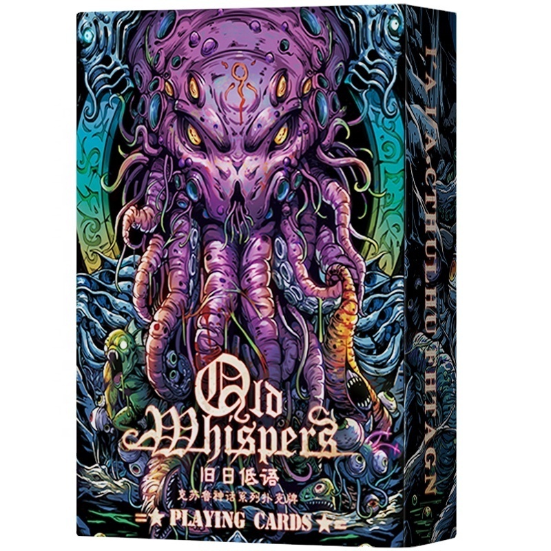 Rare Limited Poker Cards Gift for Men or Women, Great for Board Game Collectible Playing Cards  Cthulhu Poker Cards