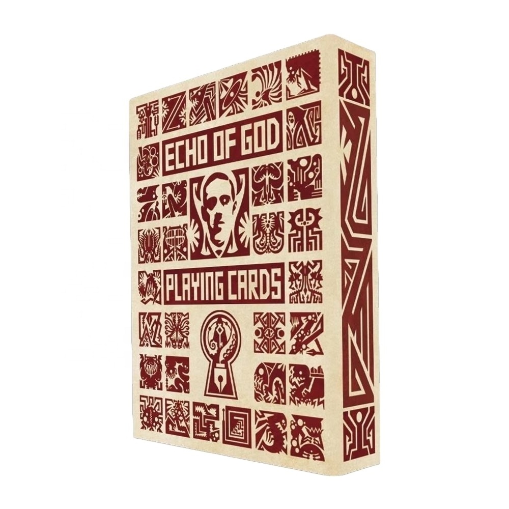 Wholesale Good Quality Custom Poker Playing Deck Of Playing Cards Custom Logo Box