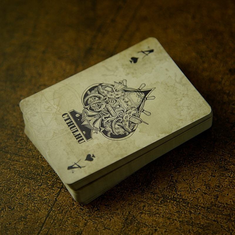 High Quality Premiums Custom Paper Poker Custom Playing Card Game With Box