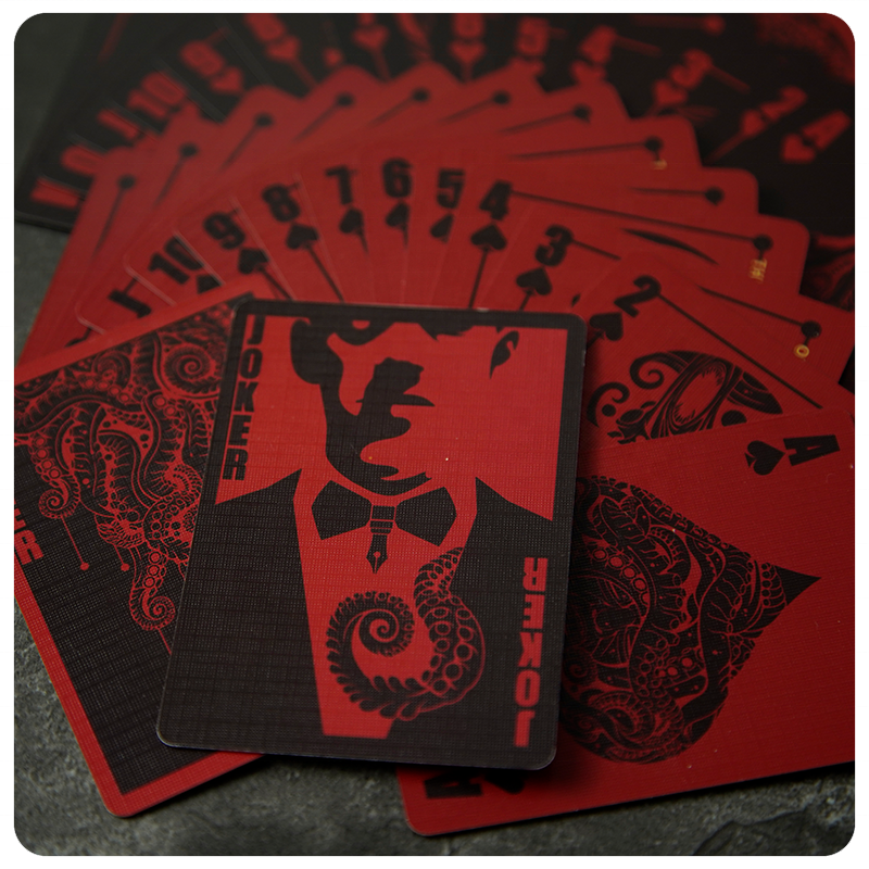 Collectible Board Game Playing Card Cthulhu Mythology The Great Book of The Necronomicon Special Custom Printing Poker sample