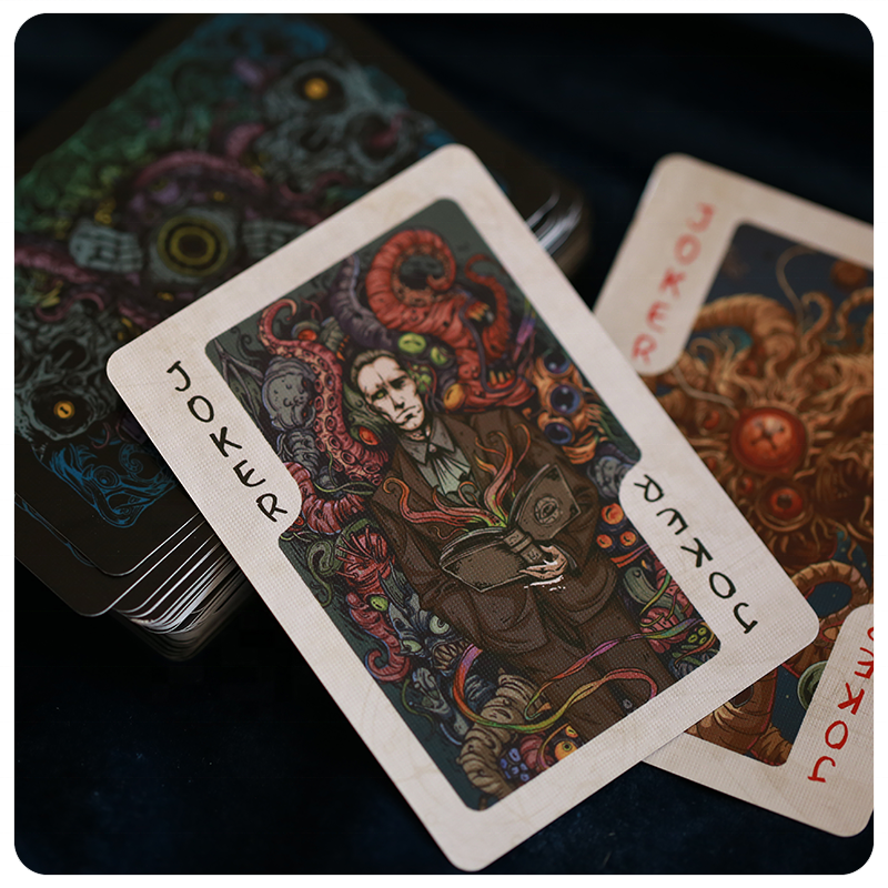 Low Moq Unique Design Gold Playing Poker Cards Customized Custom Printing